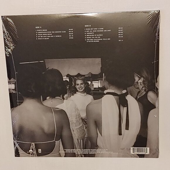 Lana Del Rey - Chemtrails Over The Country Club RSD Transparent Blue Vinyl LP - Picture 3 of 4